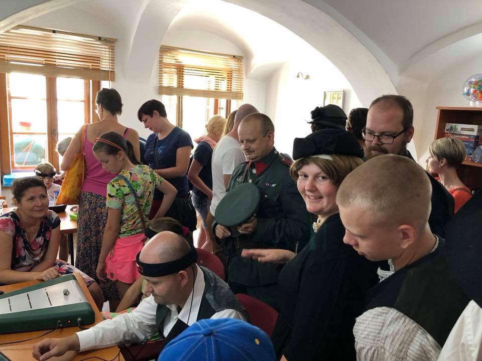 Otevřená mozkoherna při Oživeném židovském městě