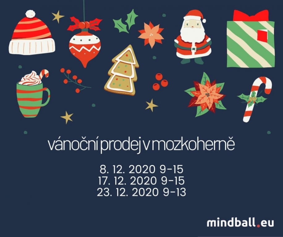 Vánoční prodej mozkohraček