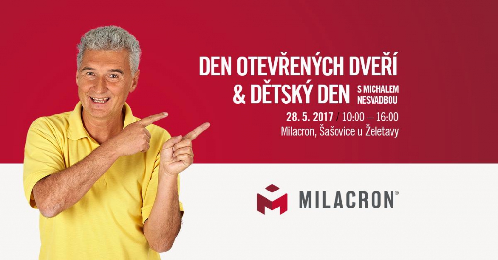 Mozkohračky na Dnu otevřených dveří Milacronu v Šašovicích